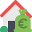 hypotéka: peníze půjčené bankou na zaplacení bydlení