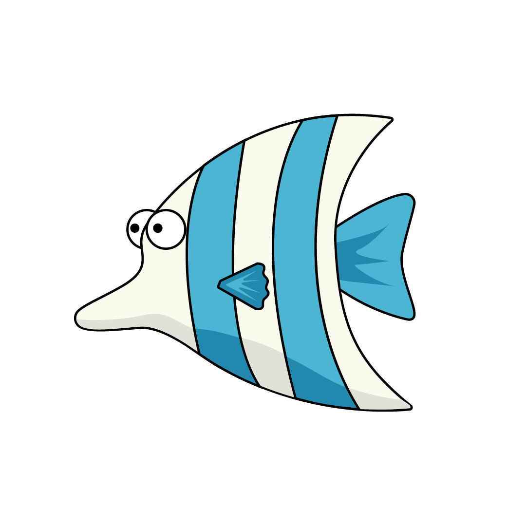 Striped fish (340x)